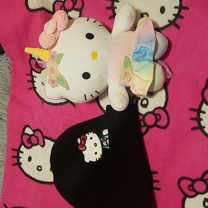 HELLO KITTY PLUSH AND BEANIE!